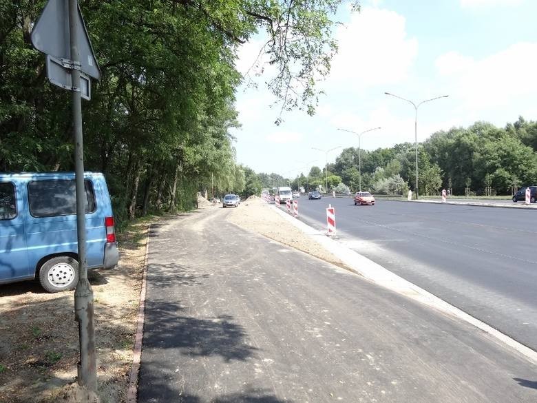 Ulica Niestachowska - prace modernizacyjne już na ukończeniu