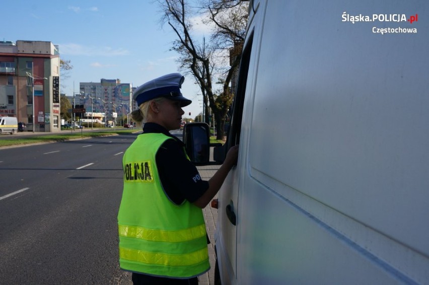 Częstochowa: Policja prowadziła akcję "Truck & Bus". Skontrolowano 310 pojazdów [ZDJĘCIA]