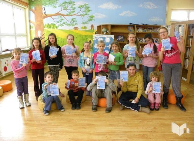 Ferie 2013 Wodzisław: Dzieci świetnie bawiły się w bibliotece