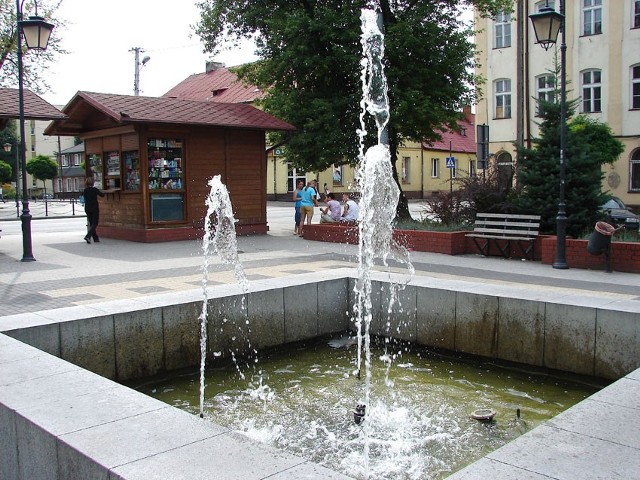 Fontanna w Zgierzu znów działa