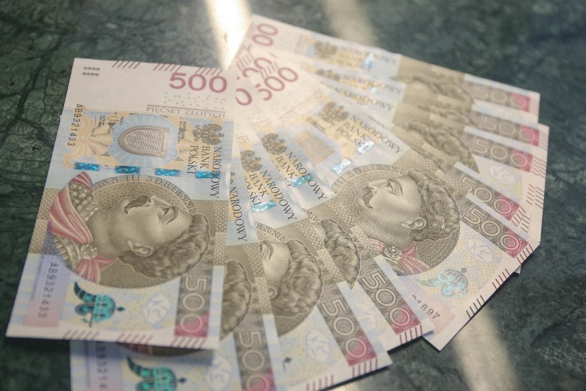 Nowy banknot 500 zł już w obiegu [ZDJĘCIA]