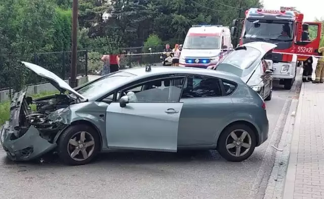 Skutki wypadku w Sułkowicach. kierowca, który go spowodował miał 3 promile alkoholu w organiźmie