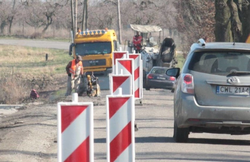 Przebudowa drogi powiatowej między Kulinem a Szpetalem Górnym już na finiszu
