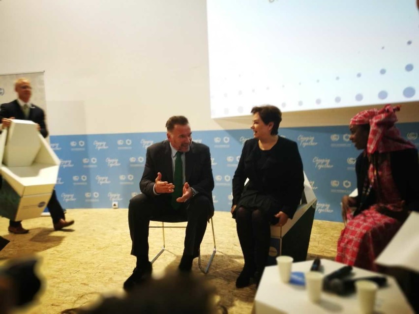 Katowice: Arnold Schwarzenegger na szczycie klimatycznym COP24 [ZDJĘCIA]