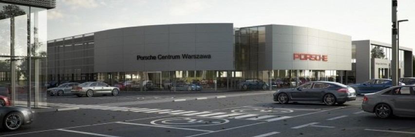 Wielki salon Porsche w Warszawie. Zostanie otwarty w maju