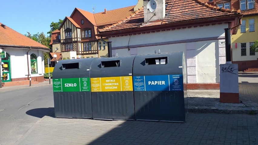 Nowe pojemniki na odpady pojawiły się w przestrzeni miasta