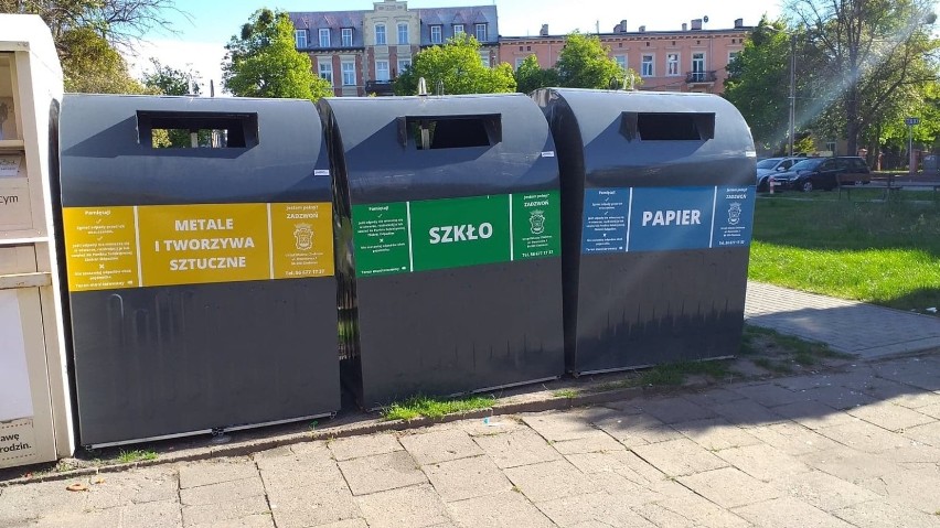 Nowe pojemniki na odpady pojawiły się w przestrzeni miasta
