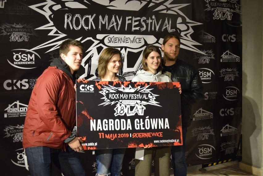 Rock May Festival w Skierniewicach rozpoczął się konkursem...