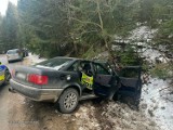 16-latek z powiatu tatrzańskiego zakończył ucieczkę przed policją w rowie. Stanie przed sądem