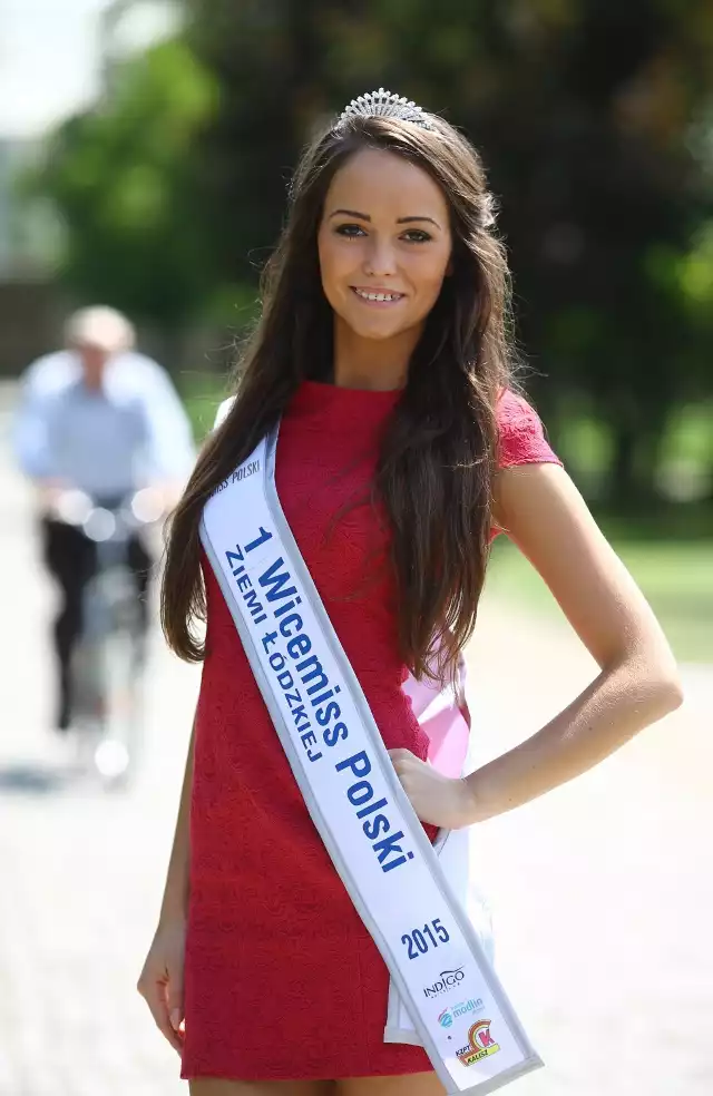 Aleksandra Adamczyk z Piotrkowa została I wicemiss Polski Ziemi Łódzkiej. Dziś wystąpi w ćwierćfinale konkursu Miss Polski