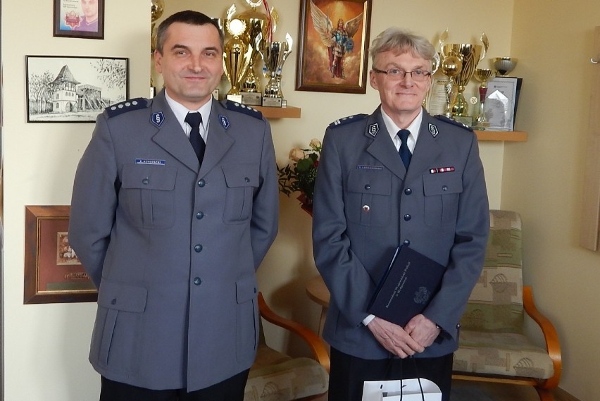 Sławomir Lewandowski, zastępca komendanta policji w...