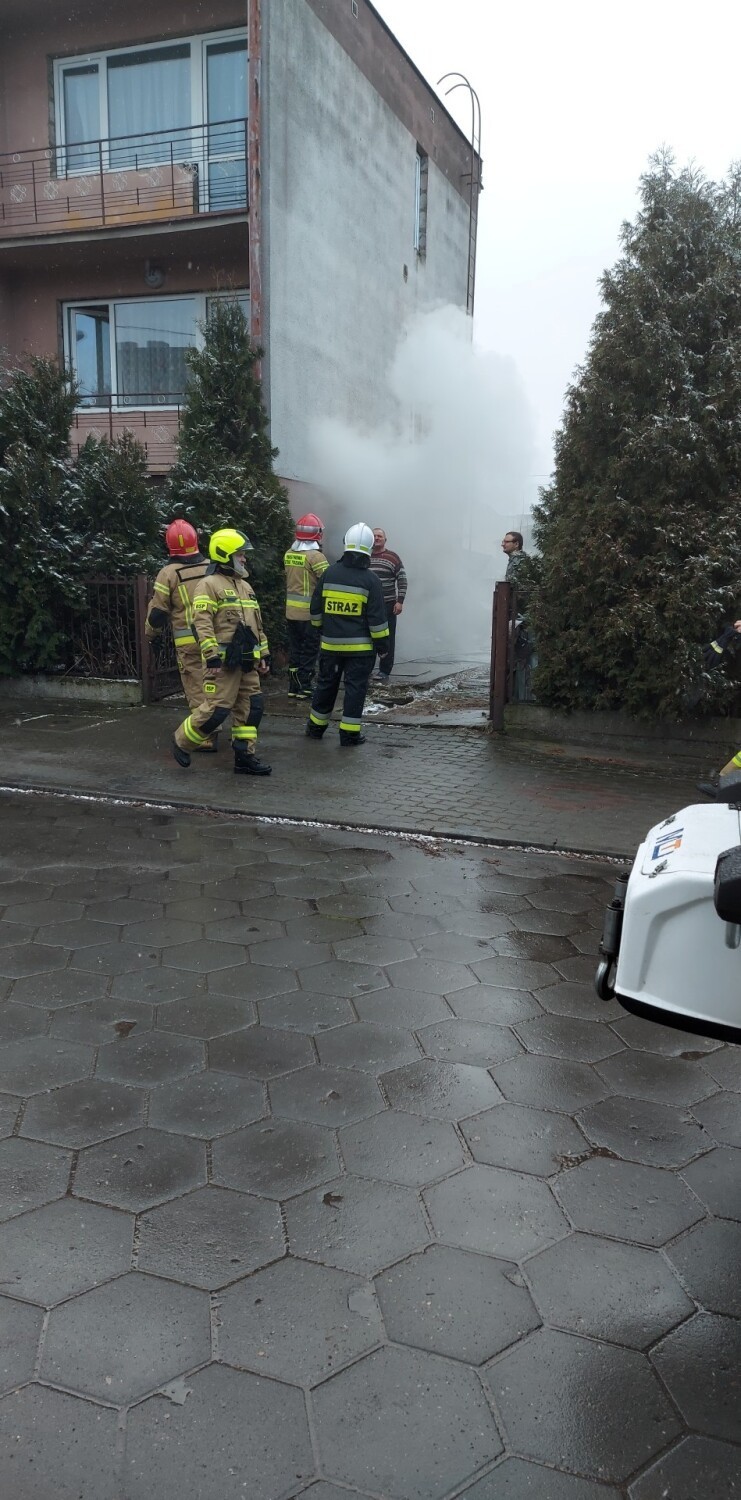 Pożar w kotłowni w Aleksandrowie Kujawskim. Zapaliły się...