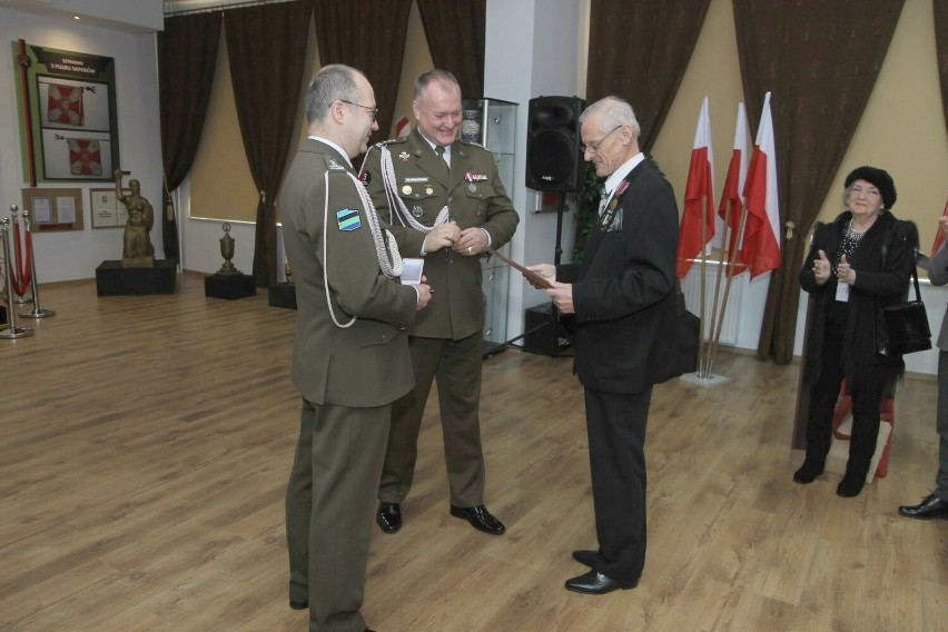 Władysław Flieger dziękował za odznaczenie - medal...