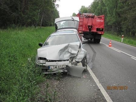 Gwda Wielka: Wypadek na drodze krajowej nr 20