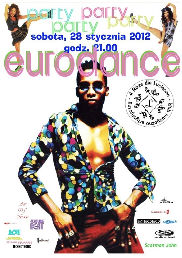 Eurodance - kwintesencja lat 90-tych.
