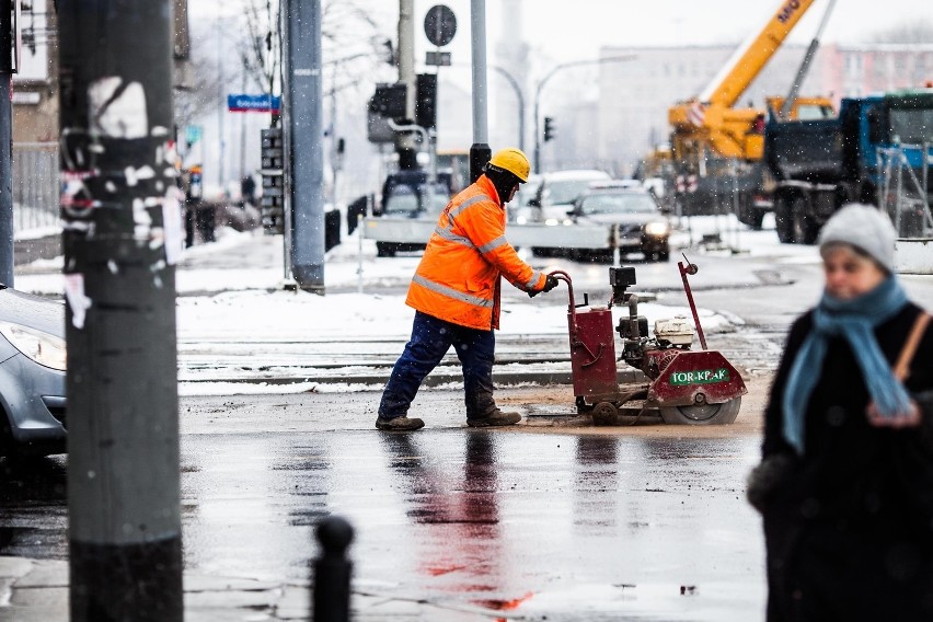 Trasa WZ w Łodzi. Prace budowlane [ZDJĘCIA]