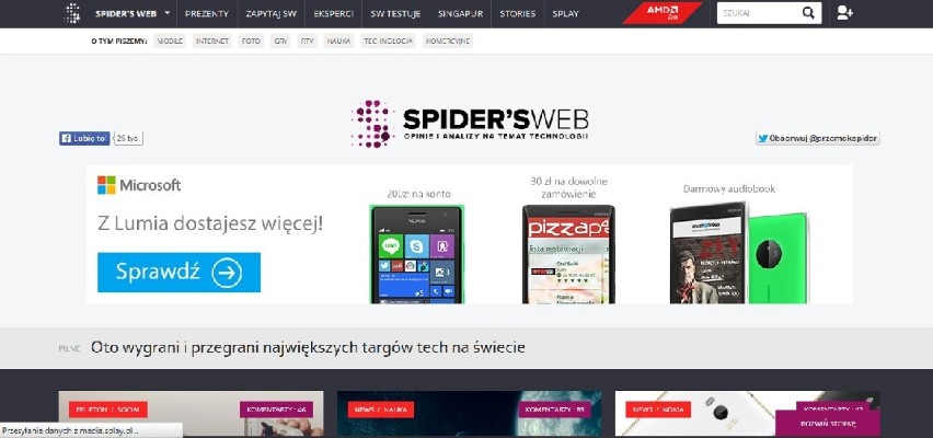 Przemysław Pająk spidersweb.pl