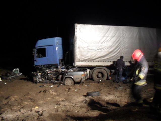 Wypadek na &quot;22&quot; w okolicy Gnojewa. Zginęły trzy osoby!