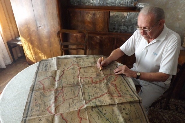 Stuletnia mapa Rudy Śląskiej została odnaleziona w archiwach Józefa Hoszka