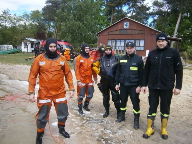 Szkolenie strażaków-ochotników z powiatu kościańskiego