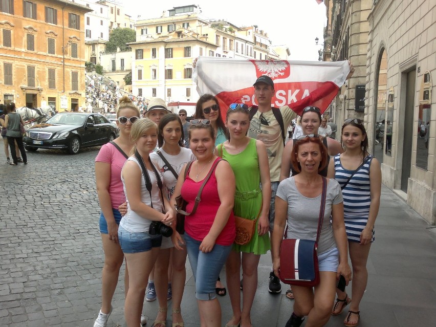 Wojsławice: Uczniowie ZRSCKU podsumowują staż w Rzymie