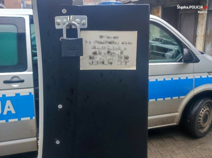 Policjanci z Będzina zabezpieczyli nielegalne automaty do...