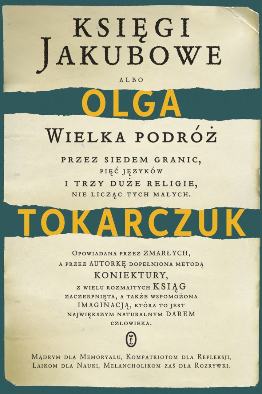 Olga TokarczukKsięgi Jakubowe