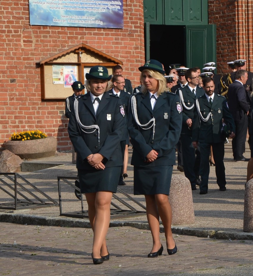 Uroczystości pod Pomnikiem Celników Polskich w Malborku w 76 rocznicę wybuchu II wojny światowej