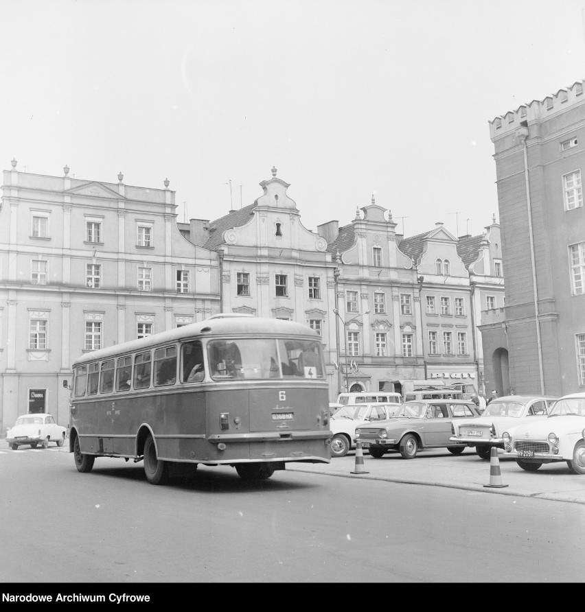 Opole w latach 70. Rok 1973 - Północno-zachodnia część...