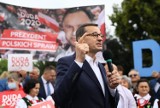 Wybory 2020: premier Mateusz Morawiecki w Piotrkowie: Obiecał pieniądze na budowę drogi S12 [ZDJĘCIA, WIDEO]