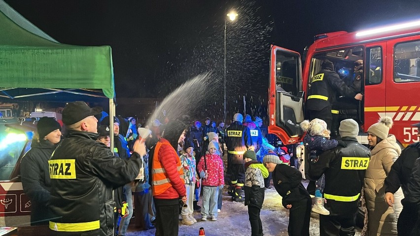 Druhowie z Ochotniczej Straży Pożarnej w Kielnie przywitali...