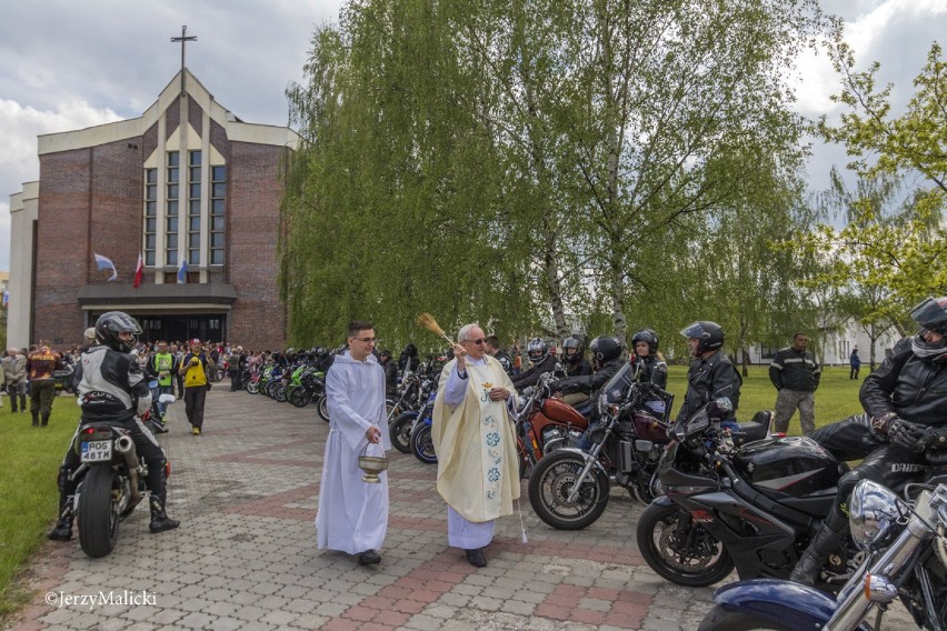 Parada motocykli z okazji święta 3 maja