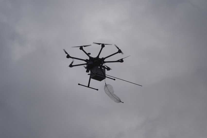 Podobny dron zbada jakość powietrza w gminie Świdnica...