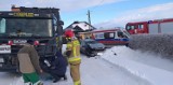 Wypadek drogowy w Mirowicach - samochód zderzył się ze śmieciarką