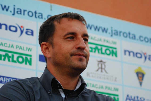 Zbigniew Smółka, trener Jaroty Hotel Jarocin