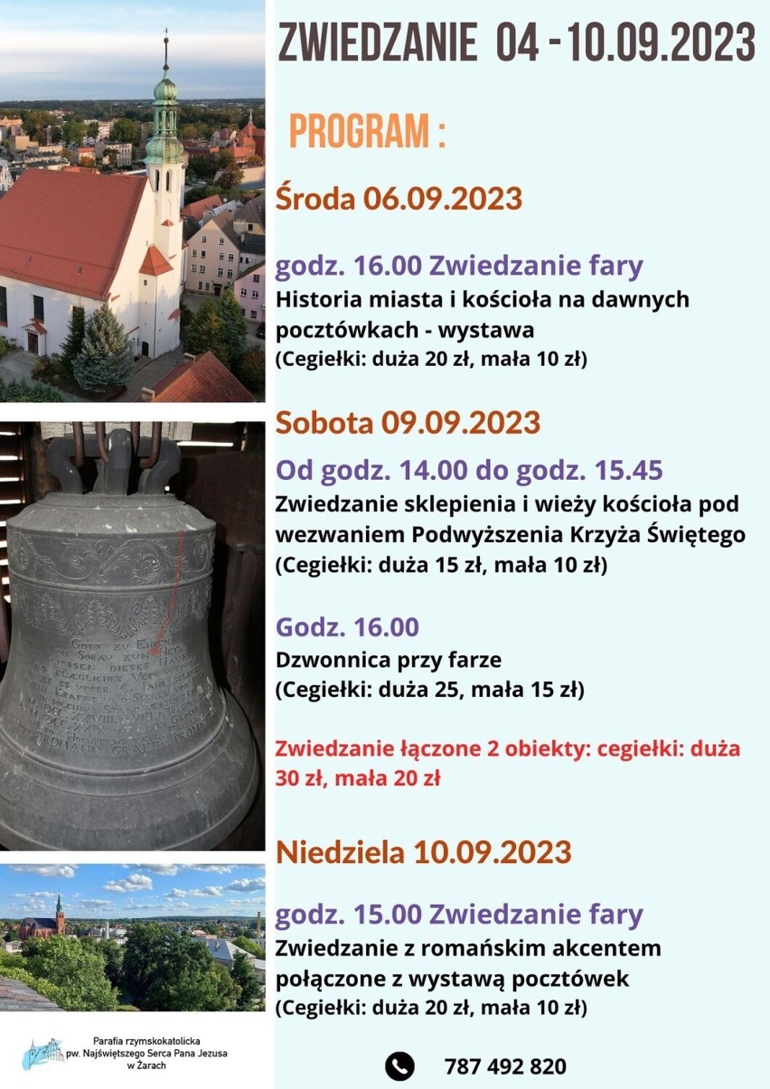 Zwiedzanie zabytków sakralnych w Żarach już w ten weekend