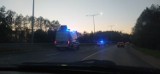 Wypadek na Trasie Bursztynowej. Na motorze bez uprawnień i zbyt szybko [AKTUALIZACJA]