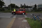 Wypadek z udziałem rowerzysty w Pruszczu Gdańskim. 28-latek trafił do szpitala
