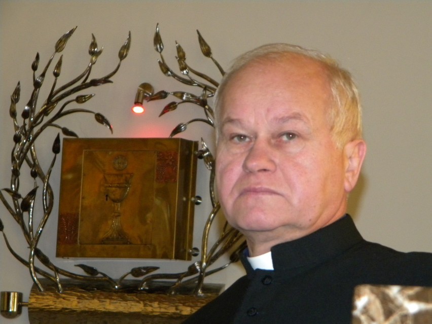 ks. Józef Nowak, z parafii św. Floriana z Kolbud