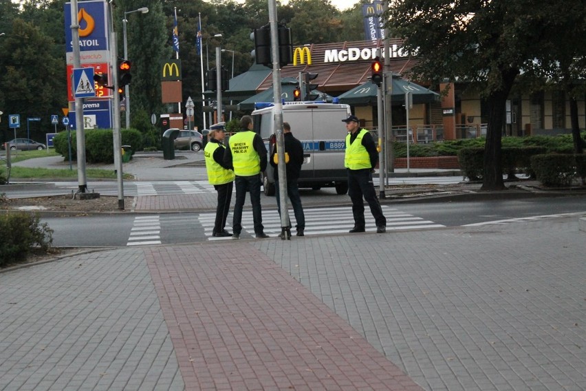 Ewakuacja McDonald's w Głogowie