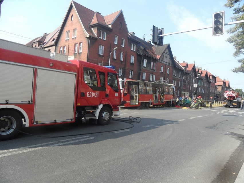 Wypadek tramwajowy w Lipinach