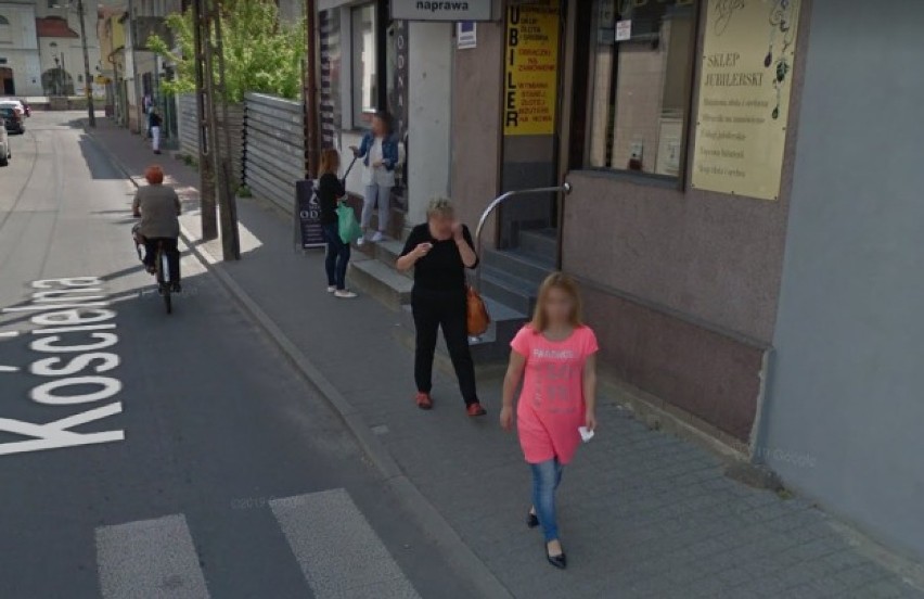 Mieszkańcy Łasku na Google Street View. Zobacz czy jesteś w internecie!  ZDJĘCIA