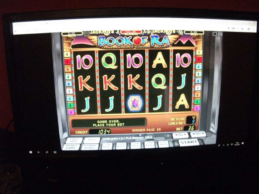 Nielegalny hazard w Wieluniu. Celnicy zarekwirowali automaty do gier [FOTO]