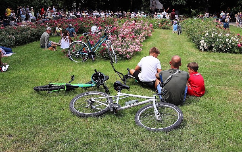 Rowerowy relaks w parku im. Jerzego Waldorffa