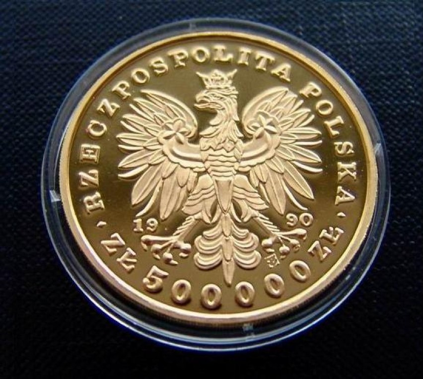Moneta 500 000. Marszałek Piłsudski