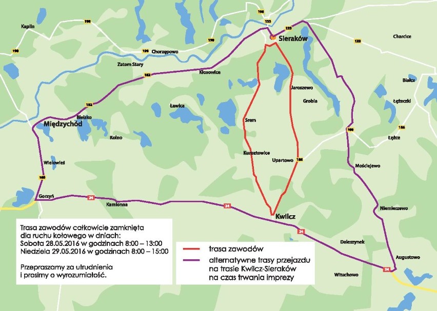 Triathlon Sieraków 2016 - 27, 28 i 29 maja