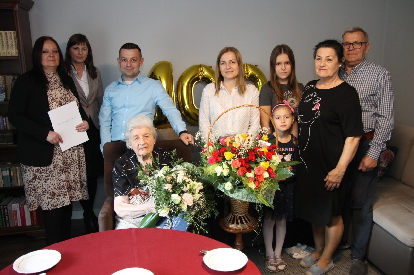 8 listopada Julia Kapusiowa skończyła 100 lat!