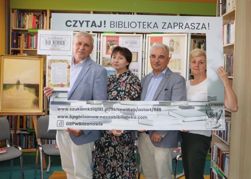 Narodowe Czytanie 2023. 53 osoby czytały w blizanowskiej bibliotece "Nad Niemnem"