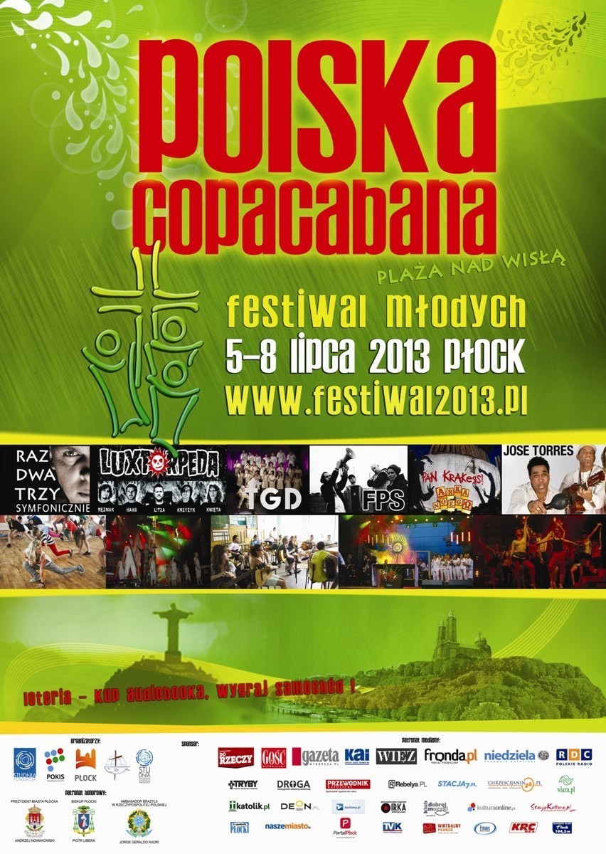 Rusza Festiwal Młodych &quot;Polska Copacabana&quot; w Płocku