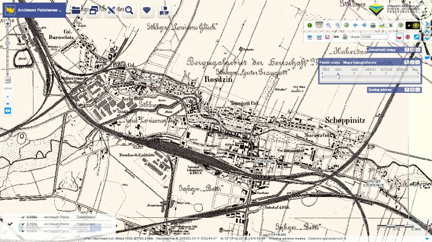 Tak wyglądał Górny Śląsk 100 lat temu! Zobacz mapę online